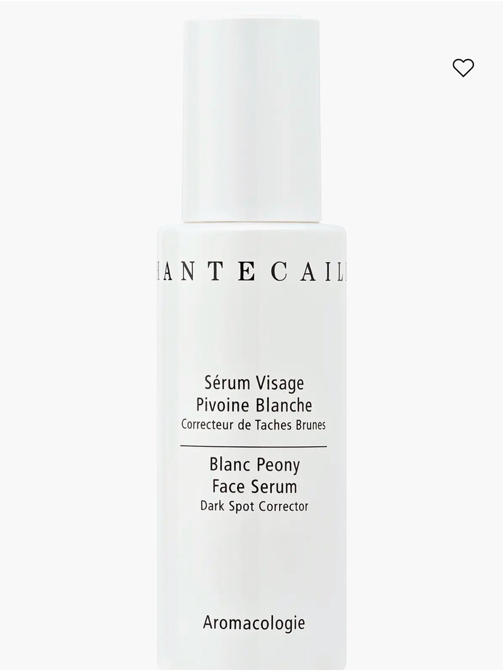 Chantecaille Blanc Peony Face Serum – Dark Spot Corrector